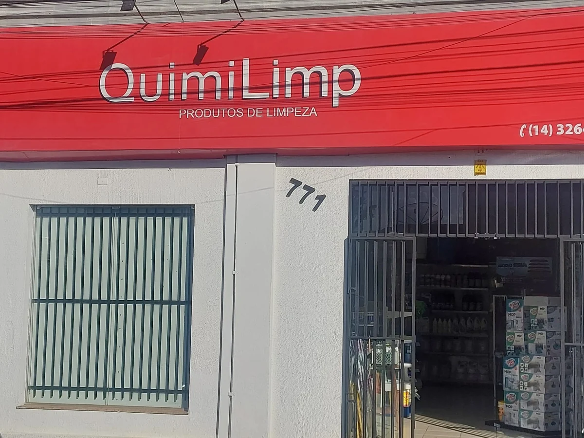 Entrada da loja QuimiLimp
